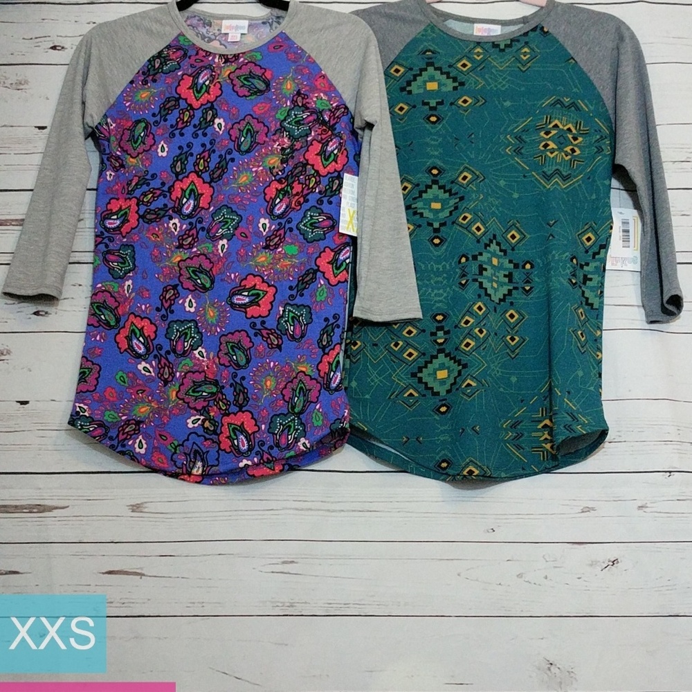 Two Lularoe Randy Tees